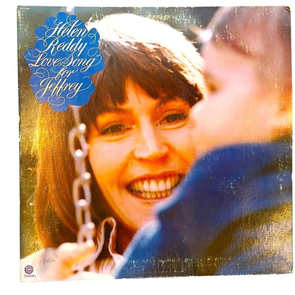 RARE - HELEN REDDY LOVE SONG FOR JEFFREY 12” LP VINYL RECORD 1974 CAPITOL RECORD